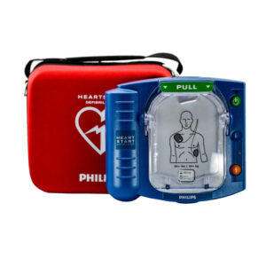 Philips Heartstart HS1 AED Defibrillator with Slim Carry Case