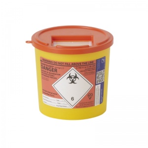 Sharpsguard Orange 2.5L General-Purpose Sharps Container (Case of 48)