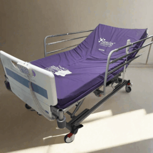 Arjo Huntleigh Enterprise 5000X Electric Hospital Bed with Hospital Bed Mattress (Pre-owned)